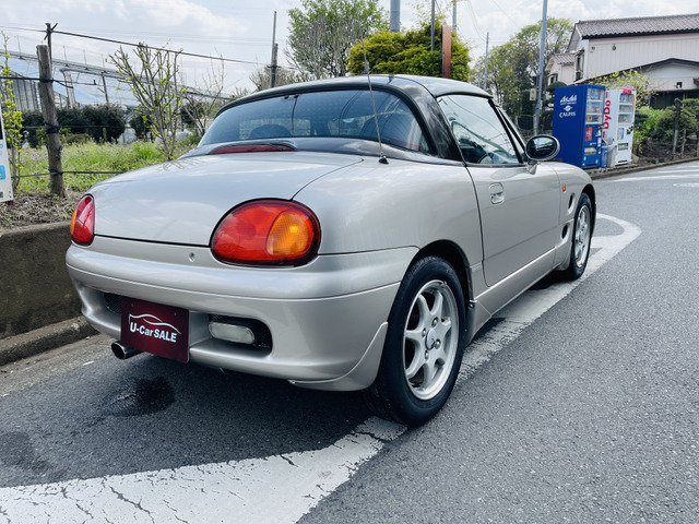 中古車 スズキ カプチーノ フルオープン 1オーナ Tベルト交換済 同色ペイント の中古車詳細 94 633km シルバー 神奈川県 6万円 中古車情報 中古車検索なら 車選びドットコム 車選び Com