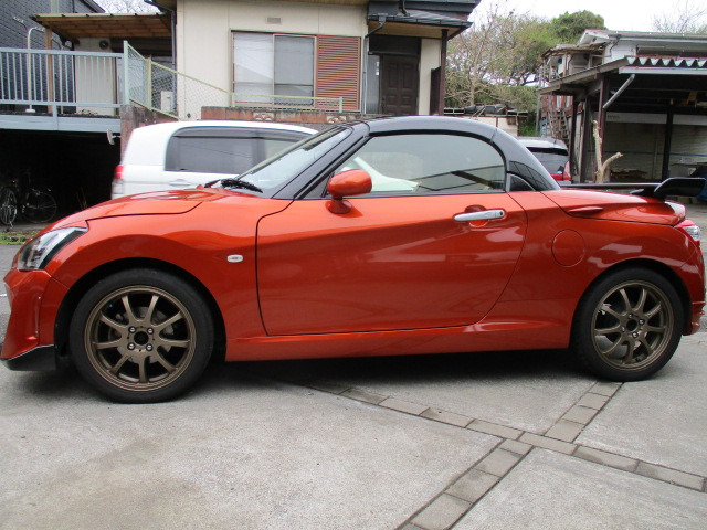 中古車 ダイハツ コペン ローブ リレイドエアロ Gtセット の中古車詳細 97 255km オレンジ 東京都 149万円 中古車 情報 中古車検索なら 車選びドットコム 車選び Com