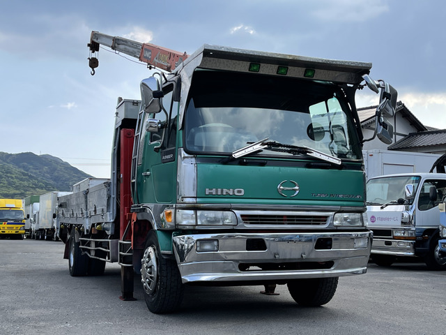 中古車 日野 レンジャー 増t 3段 古河ユニック ハイジャッキ の中古車詳細 1 028 941km グリーン 佐賀県 228万円 中古車情報 中古車検索なら 車選びドットコム 車選び Com