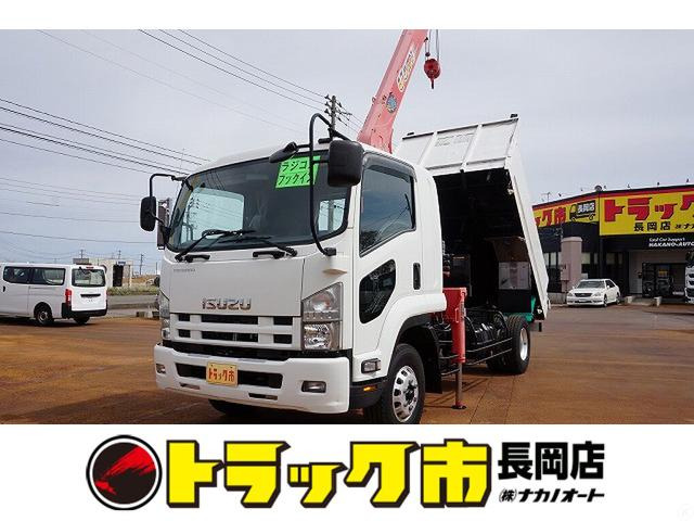 中古車 いすゞ フォワード ダンプ 2 25t ベッド付 ダンプ クレーン付 の中古車詳細 24 6km ホワイト 新潟県 605万円 中古車情報 中古車検索なら 車選びドットコム 車選び Com