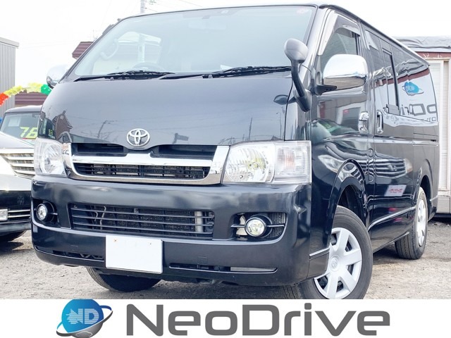 中古車 トヨタ ハイエースバン 2 5 スーパーgl ロング ディーゼル 4wd 本州仕入 Hddナビ の中古車詳細 5 000km 深銀m 北海道 144万円 中古車情報 中古車検索なら 車選びドットコム 車選び Com