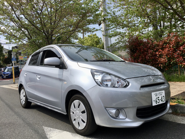中古車 三菱 ミラージュ 1 0 M Open記念セール中 の中古車詳細 26 000km シルバー 東京都 38万円 中古車情報 中古車 検索なら 車選びドットコム 車選び Com