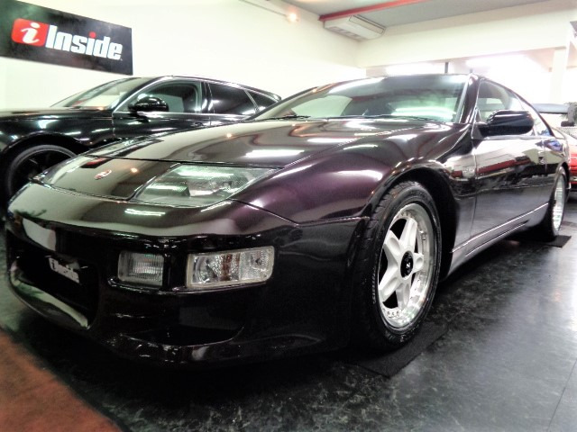 中古車 日産 フェアレディz 3 0 300zx ツインターボ 2by2 Tバールーフ マフラー車高調bridシートraysaw の中古車詳細 111 300km ミッドナイトパープル 大阪府 187万円 中古車情報 中古車検索なら 車選びドットコム 車選び Com