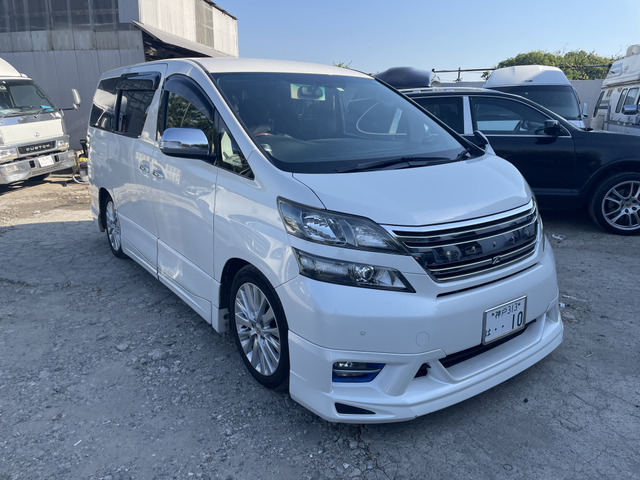 中古車 トヨタ ヴェルファイア 3 5 Z Gエディション フルエアロ 社外スピーカー の中古車詳細 118 500km パールホワイト 千葉県 90万円 中古車情報 中古車検索なら 車選びドットコム 車選び Com