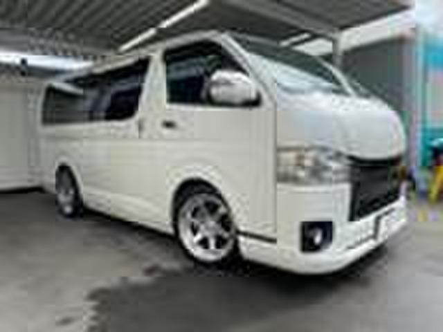 中古車 トヨタ ハイエースバン スーパーgl ダークプライム の中古車詳細 71 000km パールホワイト 愛知県 298万円 中古車情報 中古車検索なら 車選びドットコム 車選び Com