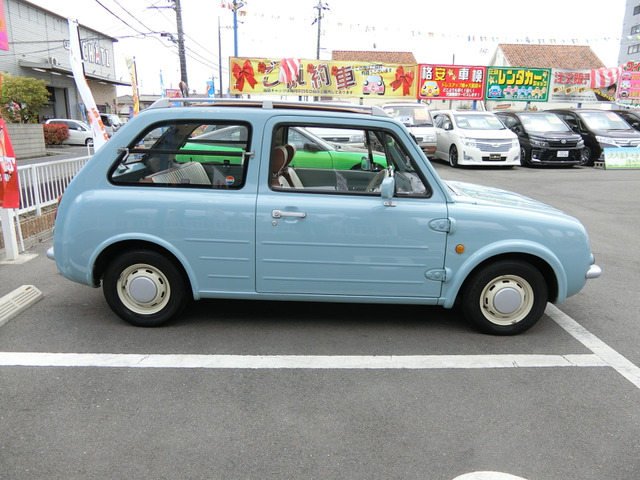 中古車 日産 パオ キャンバストップ スピードウェルレストア済 パワステ の中古車詳細 106 000km グリーン 岡山県 133万円 中古車情報 中古車検索なら 車選びドットコム 車選び Com