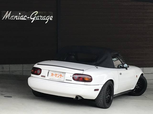 中古車 ユーノス ロードスター 車高調 社外15インチaw の中古車詳細 142 000km ホワイト 佐賀県 価格応談 中古車情報 中古 車検索なら 車選びドットコム 車選び Com