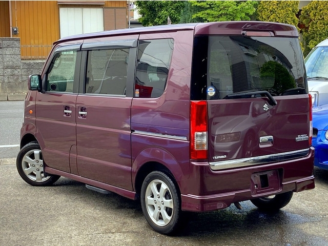 中古車 スズキ エブリイワゴン Pzターボスペシャル 両側パワスラ オートステップ の中古車詳細 137 500km ディープローズレッドパールメタリック 埼玉県 29 8万円 中古車情報 中古車検索なら 車選びドットコム 車選び Com