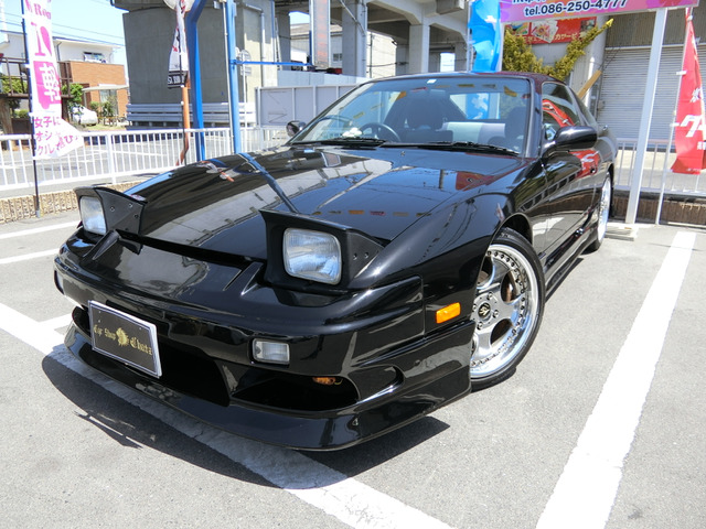中古車 日産 180sx 2 0 タイプs 黒全塗装 5mt 外品フルエアロ の中古車詳細 133 000km ブラック 岡山県 198万円 中古車情報 中古車検索なら 車選びドットコム 車選び Com