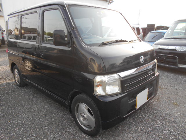 中古車 ホンダ バモス ターボ 4wd の中古車詳細 8 766km ブラック 群馬県 9 8万円 中古車情報 中古車検索なら 車 選びドットコム 車選び Com