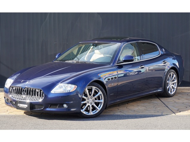 中古車 マセラティ クアトロポルテ S Tvバックカメラ 19awポリッシュ の中古車詳細 62 000km 青 東京都 Sold Out 中古車情報 中古車検索なら 車選びドットコム 車選び Com