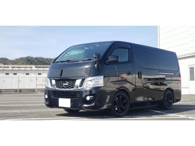 中古車 日産 Nv350キャラバン 2 5 プレミアムgx ロング ディーゼル ローダウン地デジbluetooth対応 の中古車詳細 175 000km ブラック 兵庫県 150万円 中古車情報 中古車検索なら 車選びドットコム 車選び Com