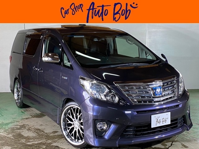 中古車 トヨタ アルファードハイブリッド 2 4 Sr Cパッケージ 4wd 純ナビ フリップダウン 21aw 車高調 の中古車詳細 85 000km 紫 北海道 259 9万円 中古車情報 中古車検索なら 車選びドットコム 車選び Com