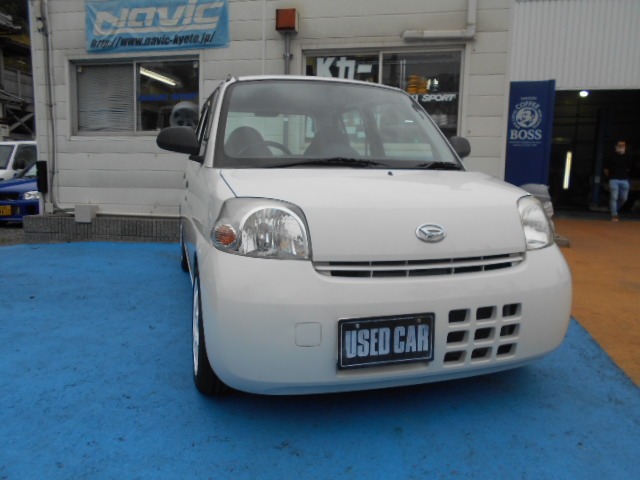 中古車 ダイハツ エッセ エコ 新品車高調 アルミ タイヤ付き の中古車詳細 43 000km 白 京都府 48万円 中古車情報 中古車 検索なら 車選びドットコム 車選び Com