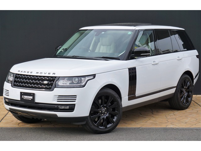 中古車 ランドローバー レンジローバー 5 0 V8 スーパーチャージド ヴォーグ 4wd ブラックアウト21awリアモニタ の中古車詳細 47 000km 白 東京都 698万円 中古車情報 中古車検索なら 車選びドットコム 車選び Com