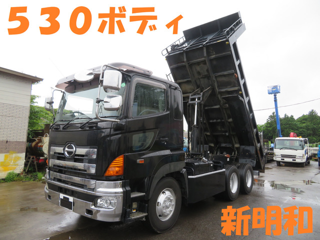 中古車 日野 プロフィア ダンプ 検付530 230新明和ダンプ380馬力 の中古車詳細 870 628km ブラック 茨城県 495万円 中古車情報 中古車検索なら 車選びドットコム 車選び Com