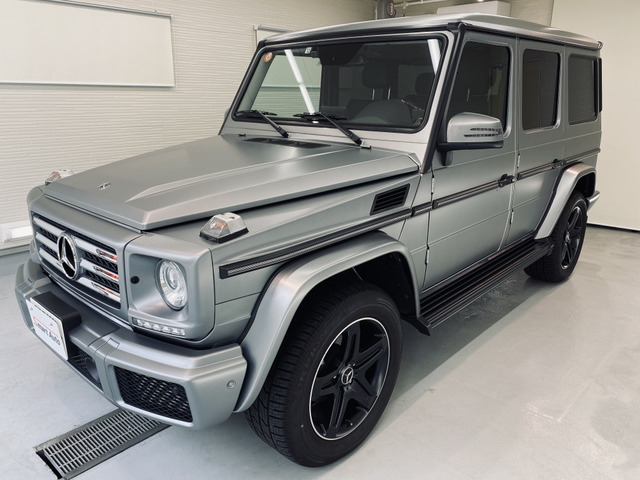 中古車 メルセデス ベンツ G550 4wd マットカラーフルプロテクション施工済 の中古車詳細 2 600km パラジウムシルバー 東京都 1 300万円 中古車情報 中古車検索なら 車選びドットコム 車選び Com