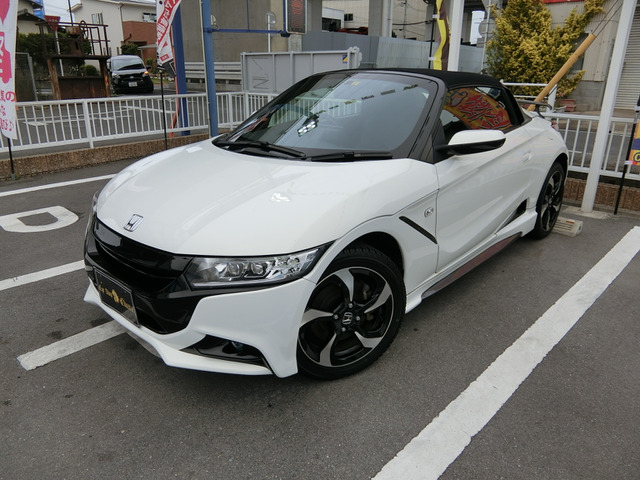 中古車 ホンダ S660 アルファ 1オーナー 6mtターボ エアロ の中古車詳細 28 000km パール 岡山県 245万円 中古車情報 中古車検索なら 車選びドットコム 車選び Com