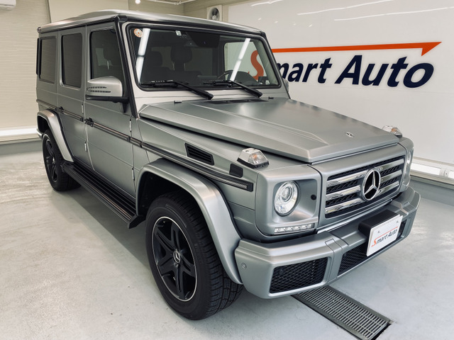 中古車 メルセデス ベンツ G550 4wd マットカラーフルプロテクション施工済 の中古車詳細 2 600km パラジウムシルバー 東京都 Sold Out 中古車情報 中古車検索なら 車選びドットコム 車選び Com