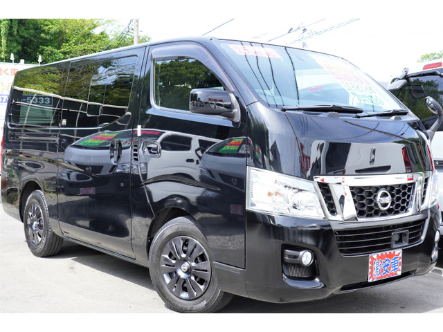 中古車 日産 Nv350キャラバン 2 5 プレミアムgx ロング ディーゼル 純hid ナビ後カメラ エマブレ1オーナ の中古車詳細 81 524km ブラック 神奈川県 1万円 中古車情報 中古車検索なら 車選びドットコム 車選び Com