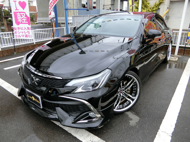 中古車 トヨタ マークx 2 5 250g モデリスタエアロ 外品19aw 車高調 の中古車詳細 77 000km ブラック 岡山県 139万円 中古車情報 中古車検索なら 車選びドットコム 車選び Com