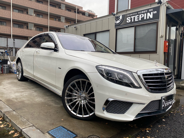 中古車 メルセデス ベンツ S550ロング 左ハンドル オプション装備充実 の中古車詳細 67 650km ダイヤモンドホワイト 東京都 5万円 中古車情報 中古車検索なら 車選びドットコム 車選び Com
