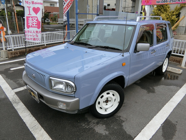 中古車 日産 ラシーン 1 8 Ft タイプii 4wd スピードウェルレストア済 の中古車詳細 84 000km ブルー 岡山県 155万円 中古車情報 中古車検索なら 車選びドットコム 車選び Com