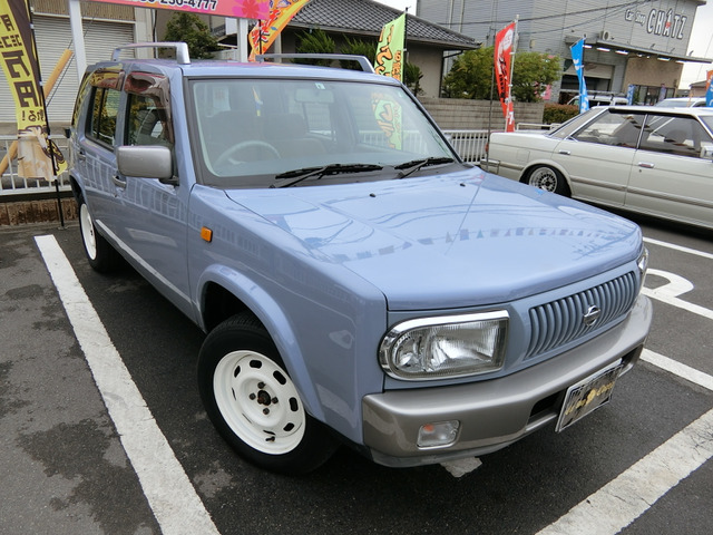 中古車 日産 ラシーン 1 8 Ft タイプii 4wd スピードウェルレストア済 の中古車詳細 84 000km ブルー 岡山県 159万円 中古車情報 中古車検索なら 車選びドットコム 車選び Com