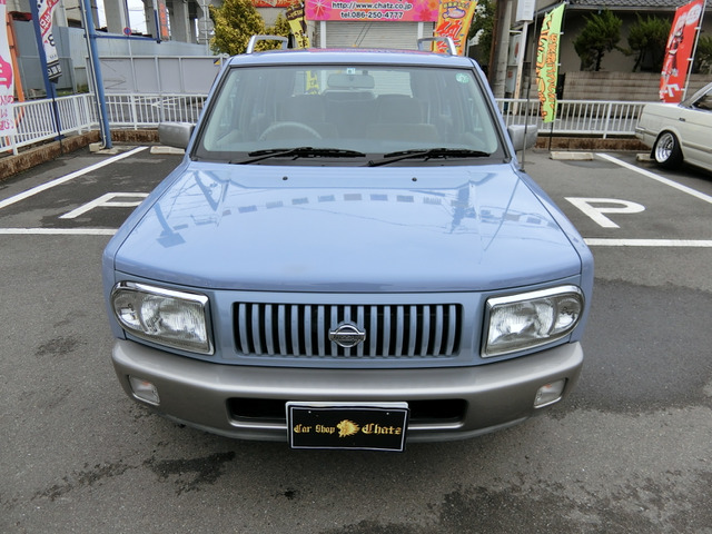 中古車 日産 ラシーン 1 8 Ft タイプii 4wd スピードウェルレストア済 の中古車詳細 84 000km ブルー 岡山県 155万円 中古車情報 中古車検索なら 車選びドットコム 車選び Com