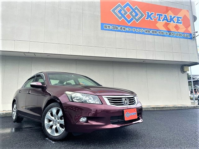 中古車 ホンダ インスパイア 3 5 35tl の中古車詳細 24 795km バスクレッドパール 大阪府 48 9万円 中古車情報 中古車検索なら 車選びドットコム 車選び Com