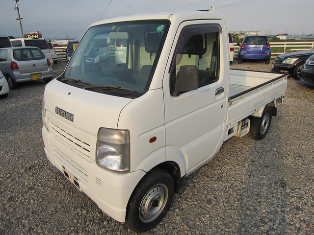 中古車 スズキ キャリイ 軽トラatエアコン付き走行10万キロ の中古車詳細 105 687km ホワイト 群馬県 41万円 中古車 情報 中古車検索なら 車選びドットコム 車選び Com