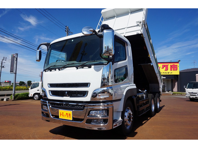 中古車 三菱ふそう スーパーグレート ダンプ 8 4t 3軸 2デフ Lゲートダンプ の中古車詳細 135 525km ホワイト 新潟県 1 177万円 中古車情報 中古車検索なら 車選びドットコム 車選び Com