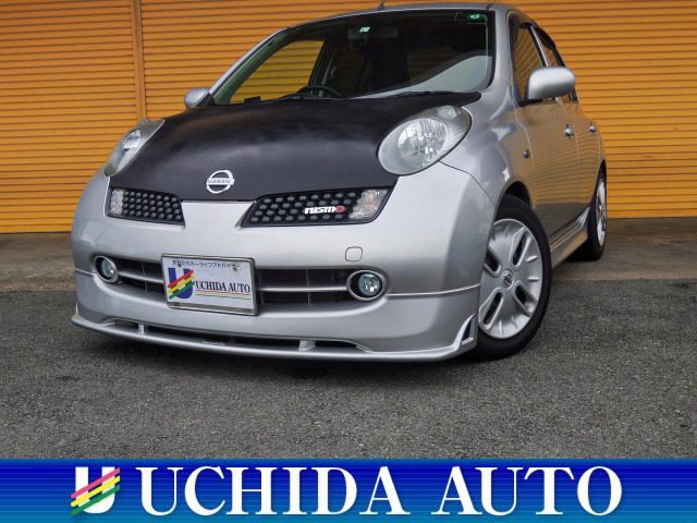 中古車 日産 マーチ 1 2 12sr 5速mt ニスモエアロ ローダウン の中古車詳細 111 355km ダイヤモンドシルバーm 三重県 39 8万円 中古車情報 中古車検索なら 車選びドットコム 車選び Com