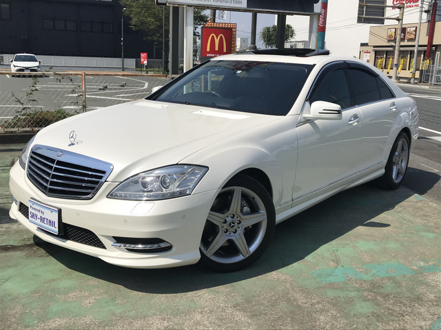 中古車 メルセデス ベンツ S350 Amg スポーツパッケージ ディーラー車 サンルーフ キーレスgo の中古車詳細 61 000km ダイヤモンドホワイト 熊本県 1万円 中古車情報 中古車検索なら 車選びドットコム 車選び Com