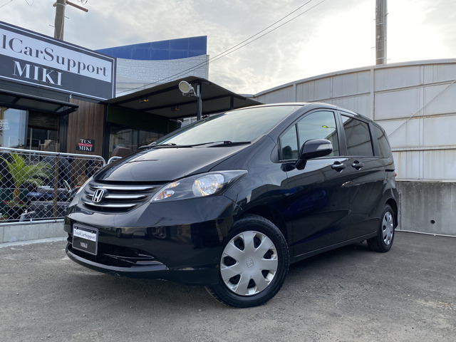 中古車 ホンダ フリード 3列シート 両側スライドドア の中古車詳細 80 500km ブラック 宮城県 29万円 中古車情報 中古車検索なら 車選びドットコム 車選び Com