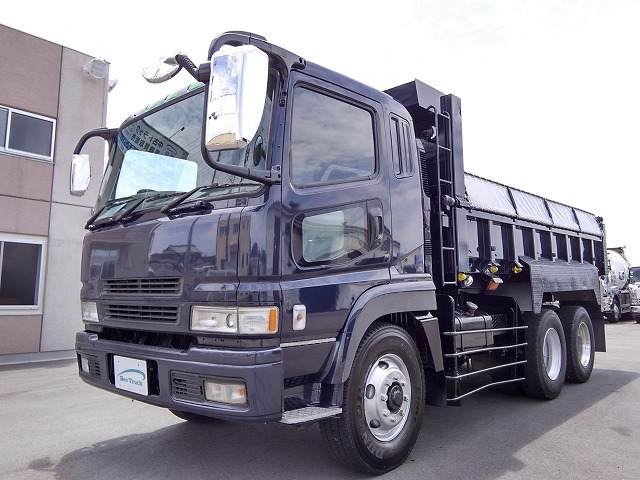 中古車 三菱ふそう スーパーグレート ダンプ 車検付 大型ダンプ 10t 土砂ダンプ の中古車詳細 596 081km ダークブルー 兵庫県 393 8万円 中古車情報 中古車検索なら 車選びドットコム 車選び Com