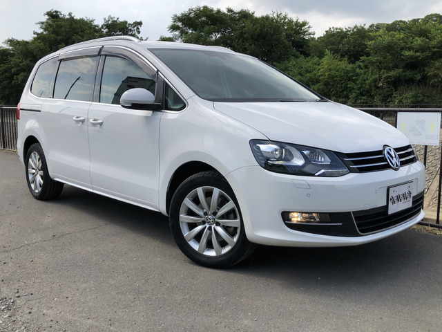 中古車 フォルクスワーゲン シャラン Tsi ハイライン ブルーモーションテクノロジー 1オーナー車 両側dスラ Pバックドア の中古車詳細 40 000km キャンディホワイト 神奈川県 148万円 中古車情報 中古車検索なら 車選びドットコム 車選び Com