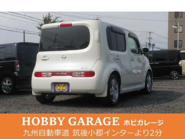 中古車 日産 キューブ 1 5 15g ラウンジブラウンインテリア ガラスルーフ の中古車詳細 95 090km パールホワイト 福岡県 43万円 中古車情報 中古車検索なら 車選びドットコム 車選び Com