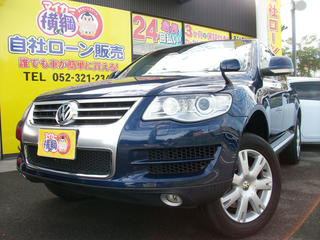 中古車 フォルクスワーゲン トゥアレグ V6 4wd の中古車詳細 65 649km ブルー 愛知県 109 8万円 中古車情報 中古車 検索なら 車選びドットコム 車選び Com