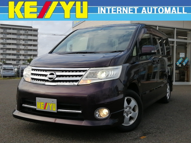 中古車 日産 セレナ 2 0 ハイウェイスター V エアロセレクション 4wd 禁煙車 社外sdナビ フルセグtv の中古車詳細 33 910km パープル 宮城県 99 9万円 中古車情報 中古車検索なら 車選びドットコム 車選び Com