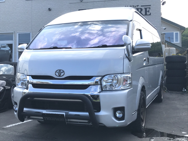 中古車 トヨタ ハイエース 2 7 グランドキャビン 4wd 片側パワスラ 10人 ヒッチメンバー の中古車詳細 94 400km 銀 北海道 2万円 中古車情報 中古車検索なら 車選びドットコム 車選び Com