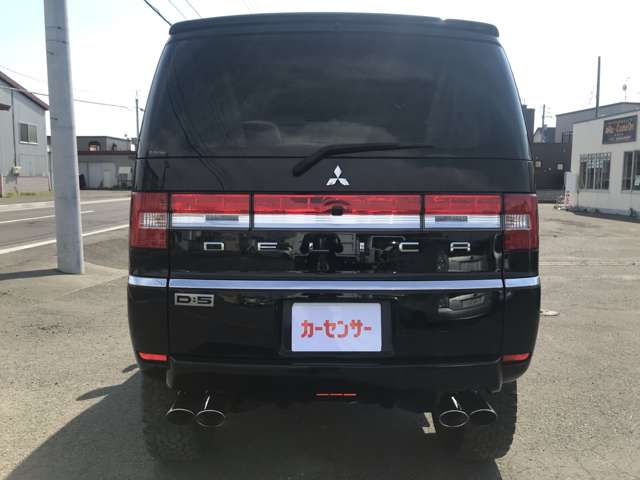 中古車 三菱 デリカd 5 2 4 C2 G プレミアム 6インチリフトアップ 両側パワスラ の中古車詳細 217 000km 黒 北海道 118万円 中古車情報 中古車検索なら 車選びドットコム 車選び Com