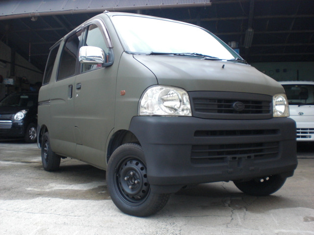 中古車 ダイハツ アトレーワゴン ツーリングターボ 国防色マット塗装 ターボ の中古車詳細 77 500km グリーン 大阪府 44 9万円 中古車情報 中古車検索なら 車選びドットコム 車選び Com