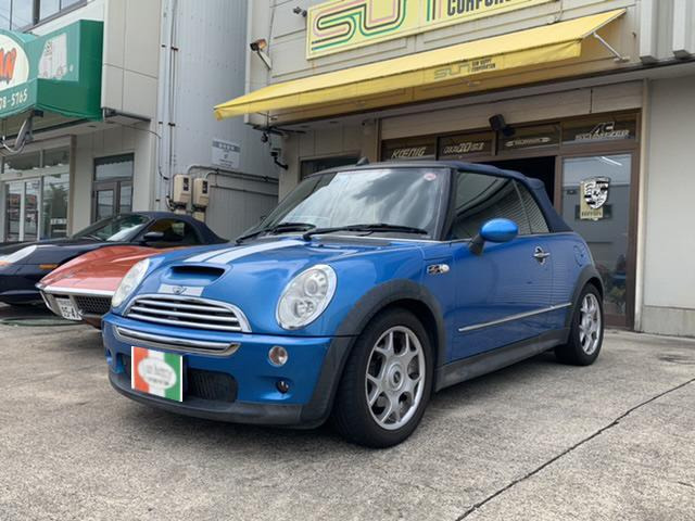 中古車 Bmw ミニコンバーチブル クーパーs ナビ付 の中古車詳細 85 810km ブルー 愛知県 68万円 中古車情報 中古 車検索なら 車選びドットコム 車選び Com