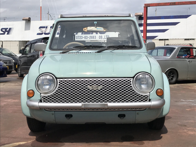 中古車 日産 パオ キャンバストップ キーレス装備 カセットデッキ の中古車詳細 1 900km ライトグリーン 大阪府 85 8万円 中古車情報 中古車検索なら 車選びドットコム 車選び Com