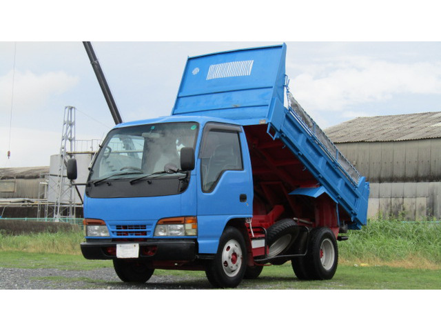 中古車 いすゞ エルフ 4 3 ハイキャブ 高床 ディーゼル 3tダンプ の中古車詳細 226 028km ブルー 長崎県 価格応談 中古車情報 中古車検索なら 車選びドットコム 車選び Com