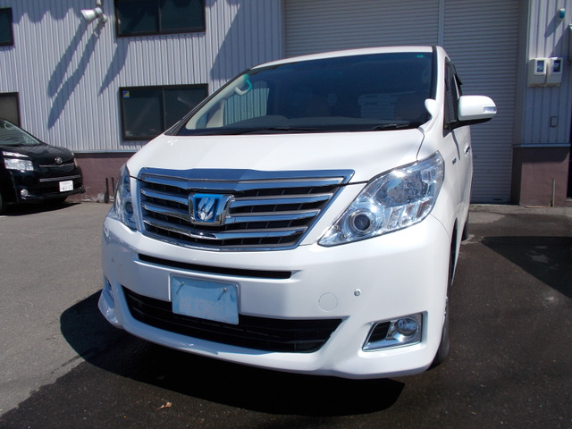 中古車 トヨタ アルファードハイブリッド 2 4 X 4wd ナビ Tv バックカメラ の中古車詳細 116 700km パールホワイト 北海道 149万円 中古車情報 中古車検索なら 車選びドットコム 車選び Com