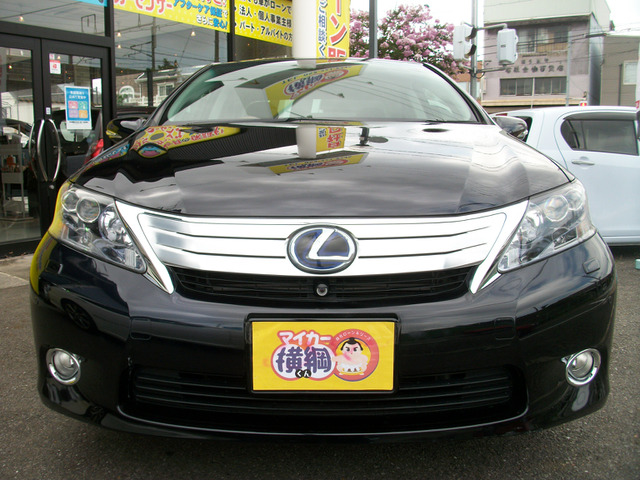 中古車 レクサス Hs250h バージョンi ヘッドアップディスプレイ の中古車詳細 98 857km ブラック 愛知県 118万円 中古車情報 中古車検索なら 車選びドットコム 車選び Com