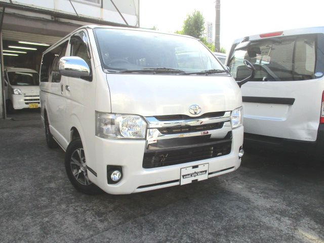 中古車 トヨタ ハイエースバン 2 0 スーパーgl ロング 平成26年式4型ハイエースバンプッシュス の中古車詳細 145 936km パールホワイト 東京都 129万円 中古車情報 中古車検索なら 車選びドットコム 車選び Com