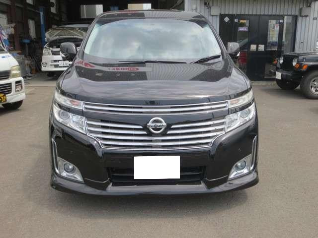 中古車情報 日産 エルグランド 3 5 350ハイウェイスター 4wd 修復歴無し の中古車詳細 走行距離 12 5万km カラー 黒 販売地域 北海道札幌市北区 中古車を探すなら Carme カーミー 中古車